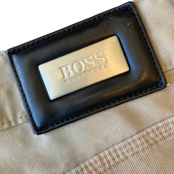 Hugo Boss Alabama Chino Pants Regular Fit Men's 33x32 Beige - Picture 10 of 10